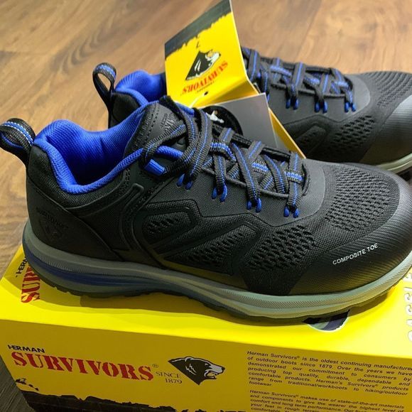 Herman survivors cassle composite toe shoes. Slip resistant oil resistant - Picture 5 of 8